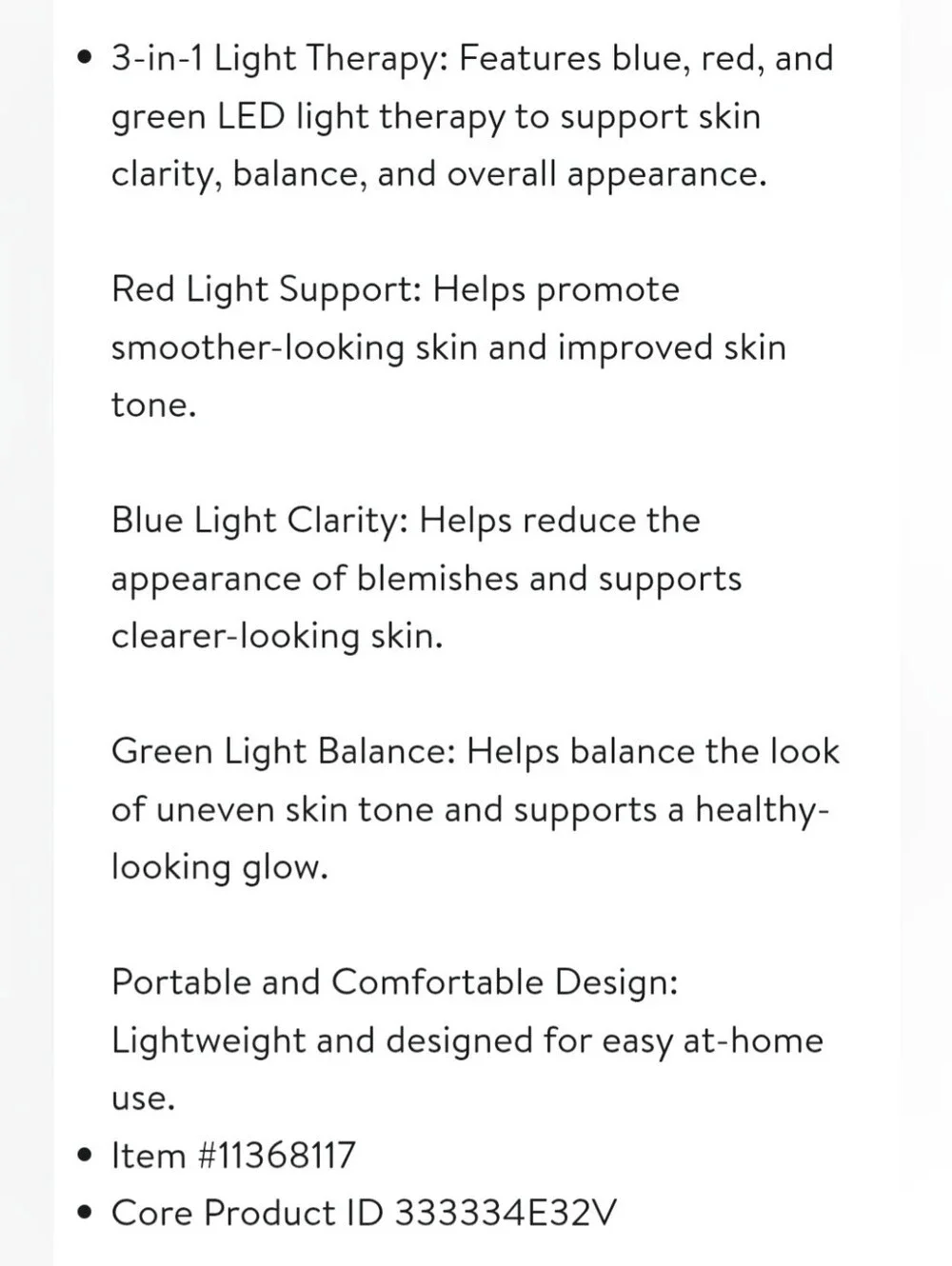 NEW Lifepro RevitaGlow Pro LED Red Light Therapy Mask Silicone For Face and Neck